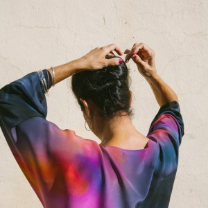ATARDECER // Silk Kimono