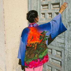 FUEGO // Silk Kimono