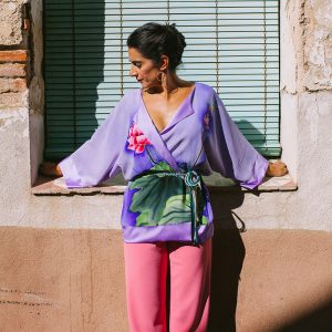 NENÚFAR // Silk Kimono